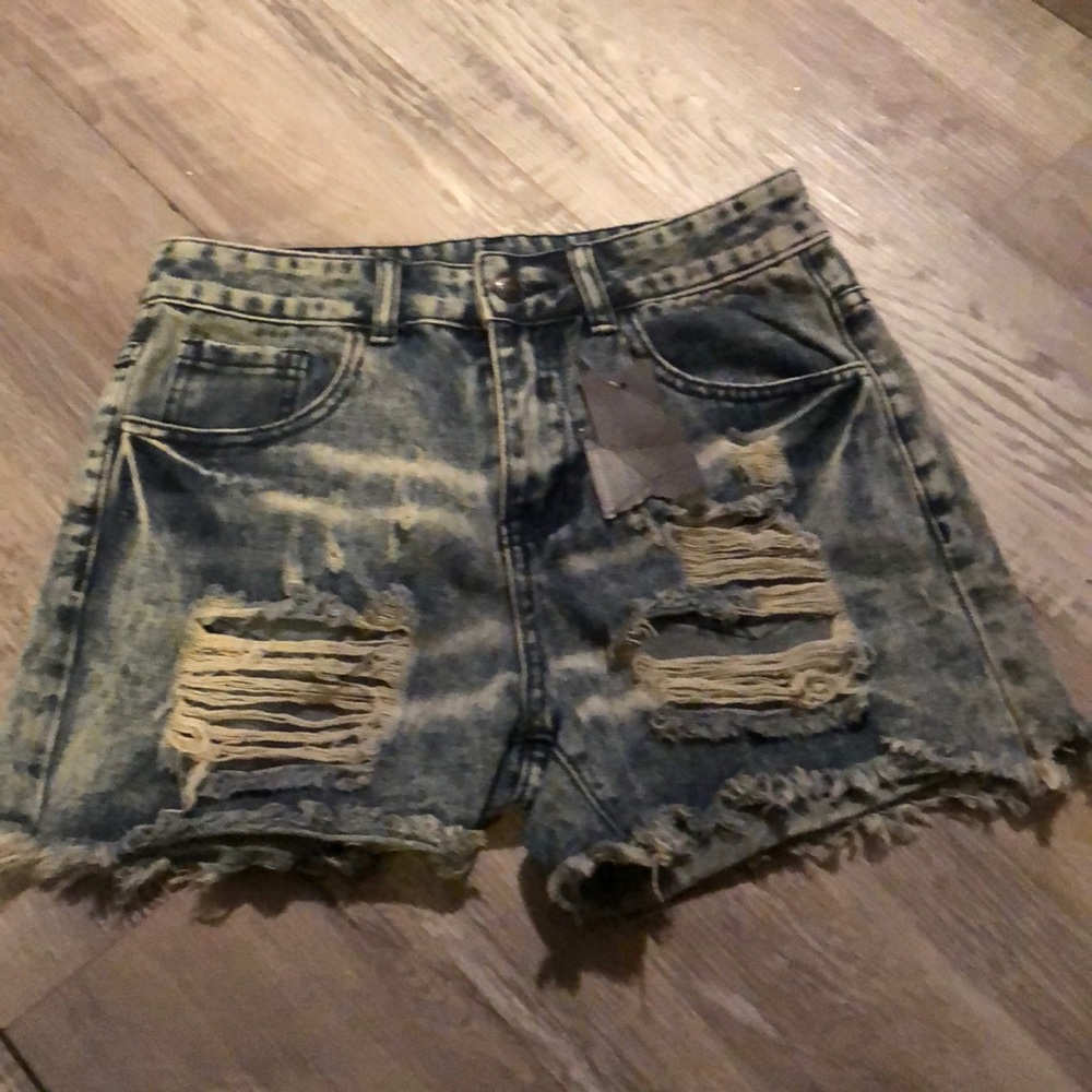 New with tags, crazy train shorts